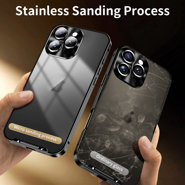Frosted Metal Phone Case, For iPhone 16 Pro Max, For iPhone 16 Pro, For iPhone 16, For iPhone 15 Pro Max, For iPhone 15 Pro, For iPhone 15 Plus