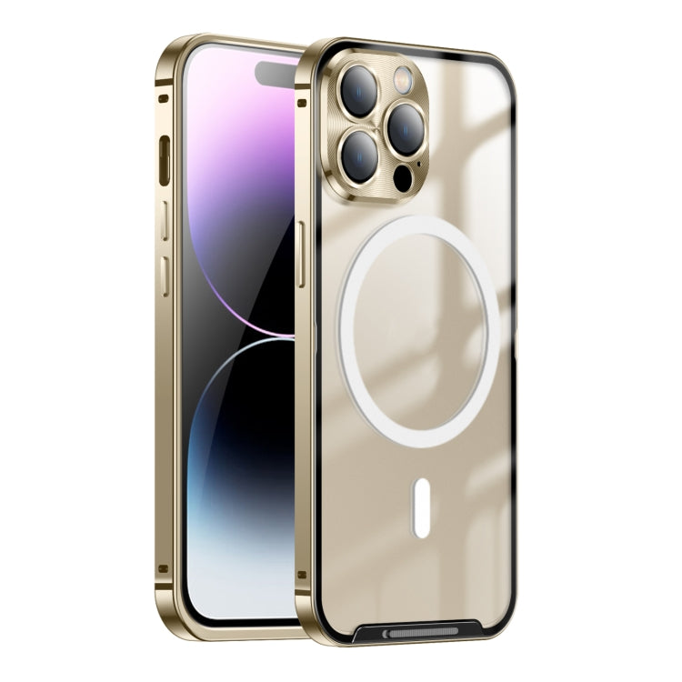 Frosted MagSafe Magnetic Metal Phone Case, For iPhone 16 Pro Max, For iPhone 16 Pro, For iPhone 16, For iPhone 15 Pro Max, For iPhone 15 Pro
