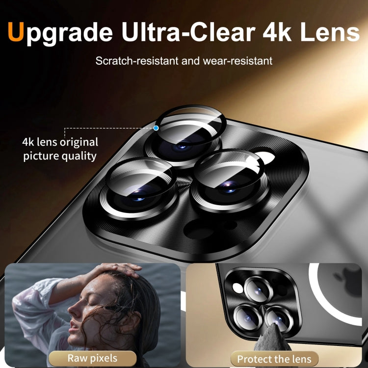 Frosted MagSafe Magnetic Metal Phone Case