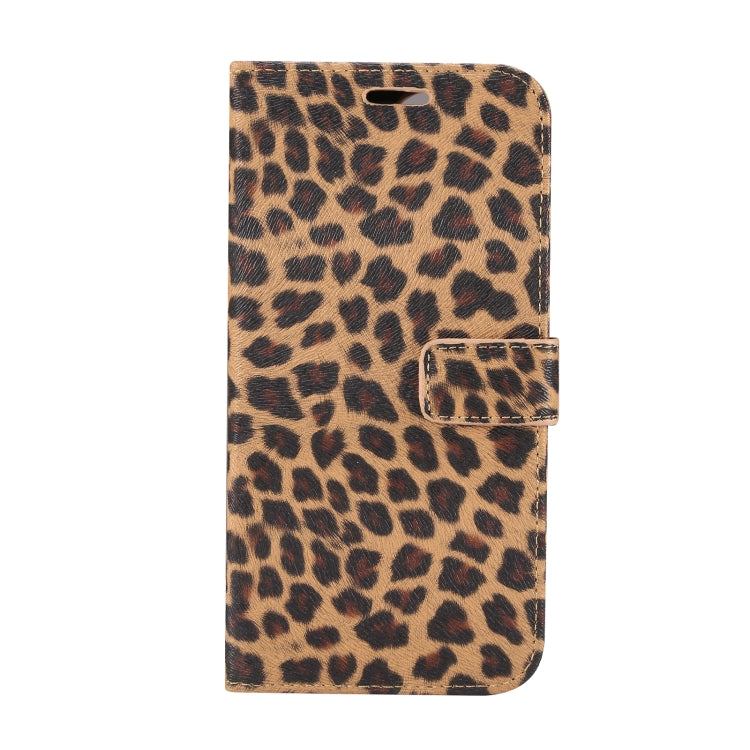 Leopard Pattern Horizontal Flip Leather Phone Case