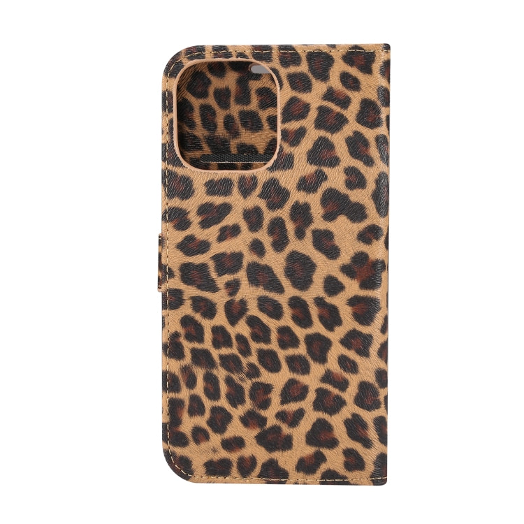 Leopard Pattern Horizontal Flip Leather Phone Case