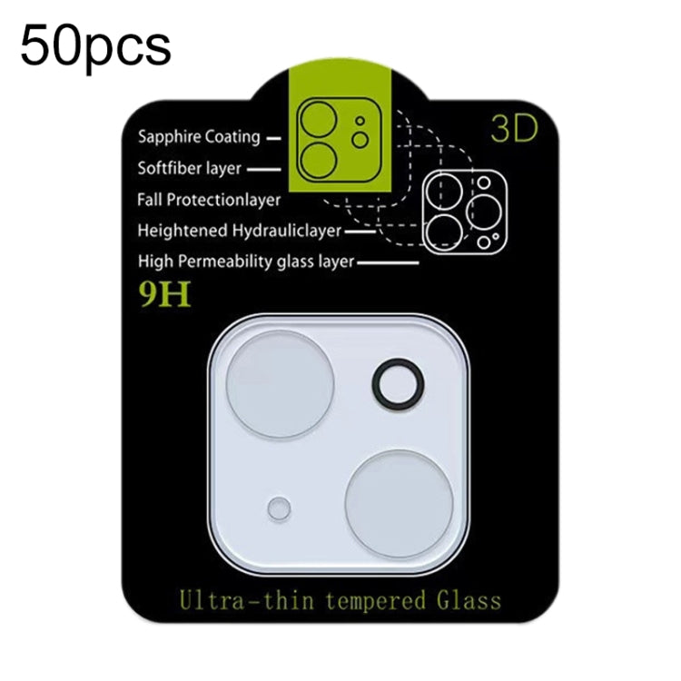 50pcs Tempered Glass Back Camera Film