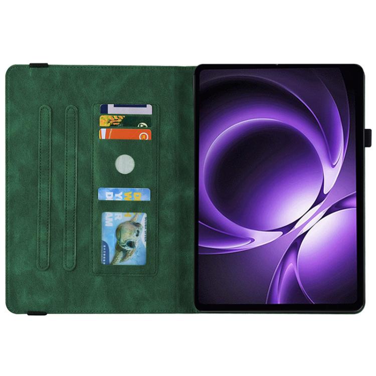 Butterfly Flower Embossed Leather Tablet Case