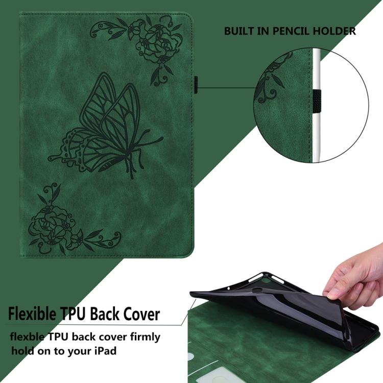 Butterfly Flower Embossed Leather Tablet Case, For Redmi K Pad 2 8.8 inch 2026, For Xiaomi Redmi K Pad 8.8 inch, For Redmi Pad 2 / Redmi Pad SE 11 2025, For Xiaomi Pad 7 / Pad 7 Pro