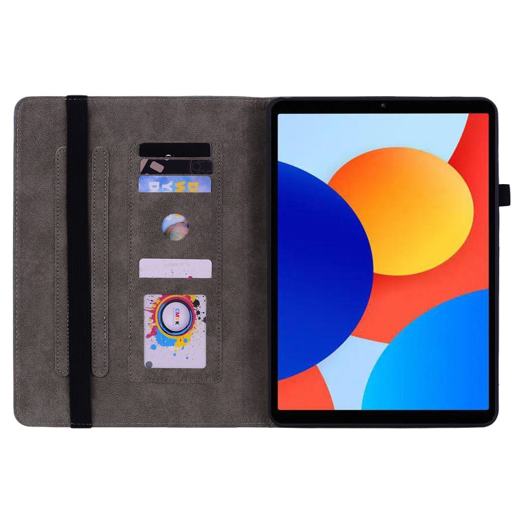 Butterfly Rose Embossed Leather Tablet Case, For Xiaomi Redmi Pad SE 8.7, For Xiaomi Redmi Pad Pro 12.1, For Xiaomi Redmi Pad SE 11 inch