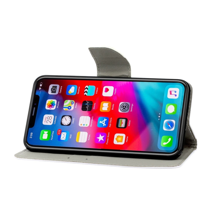Colored Drawing Pattern Horizontal Flip Leather Case with Holder & Card Slots & Wallet, Series 4