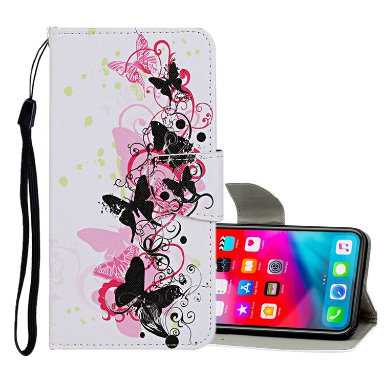 Colored Drawing Pattern Horizontal Flip Leather Case with Holder & Card Slots & Wallet, Series 4