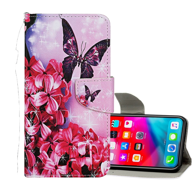Colored Drawing Pattern Horizontal Flip Leather Case with Holder & Card Slots & Wallet, Series 4