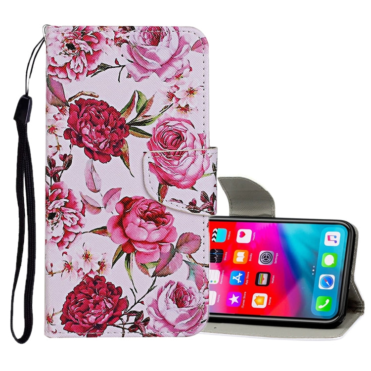 Colored Drawing Pattern Horizontal Flip Leather Case with Holder & Card Slots & Wallet, Series 4