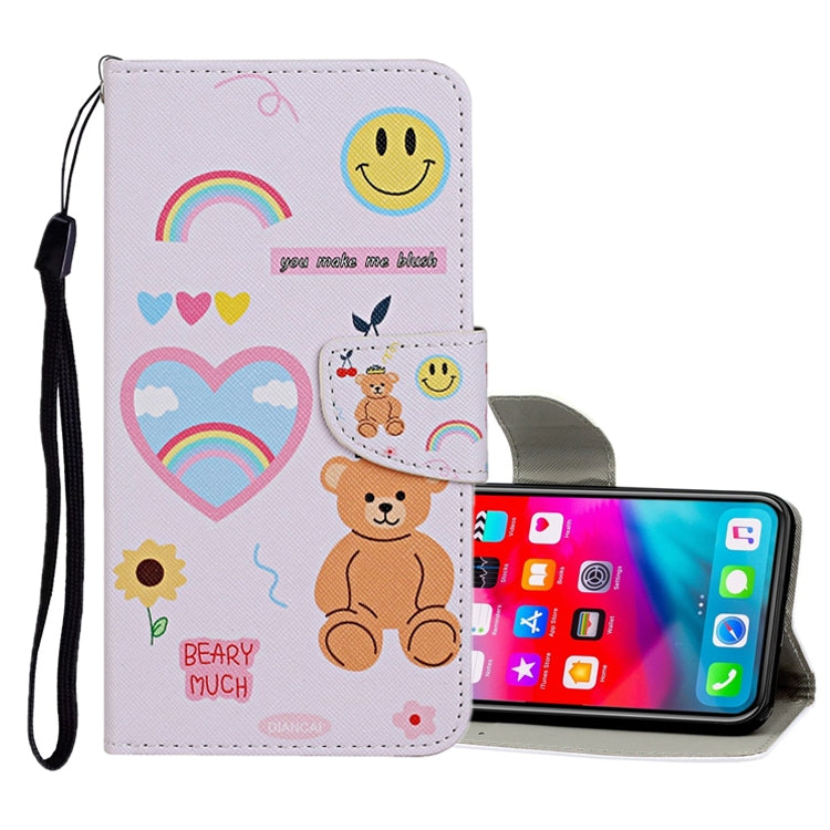 Colored Drawing Pattern Horizontal Flip Leather Case with Holder & Card Slots & Wallet, Series 4