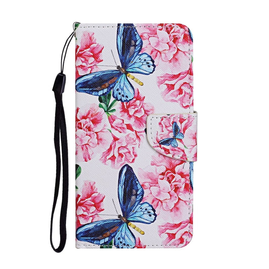 Front view of horizontal flip leather case for iPhone 11 Pro Max with artistic design