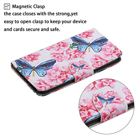 Artistic colored pattern detail on premium leather iPhone case material