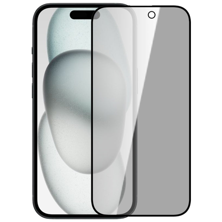 NILLKIN Guardian Full Coverage Privacy Tempered Glass Film, For iPhone 16 Pro Max, For iPhone 16 Plus, For iPhone 16, For iPhone 15 Plus, For iPhone 15