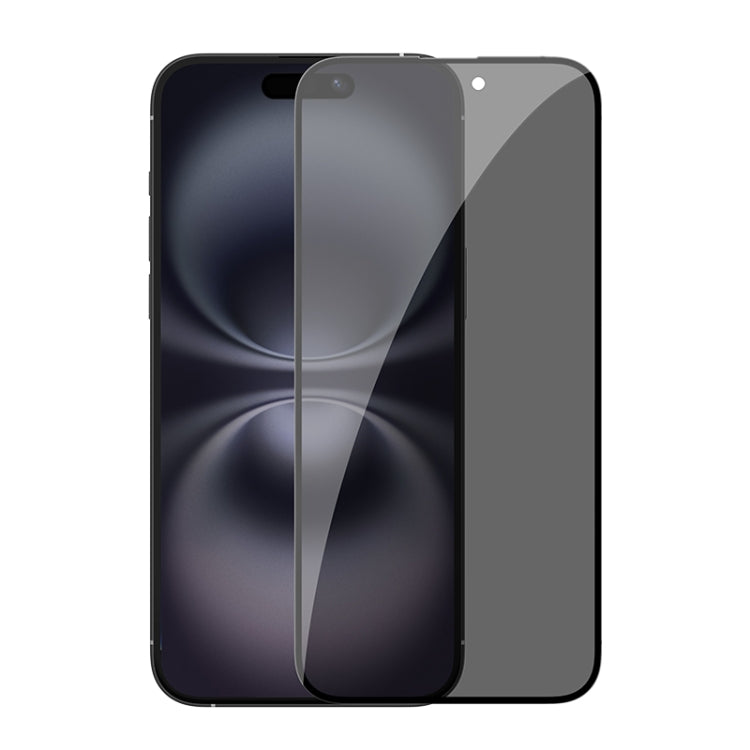 NILLKIN Guardian Full Coverage Privacy Tempered Glass Film, For iPhone 16 Pro Max, For iPhone 16 Plus, For iPhone 16, For iPhone 15 Plus, For iPhone 15