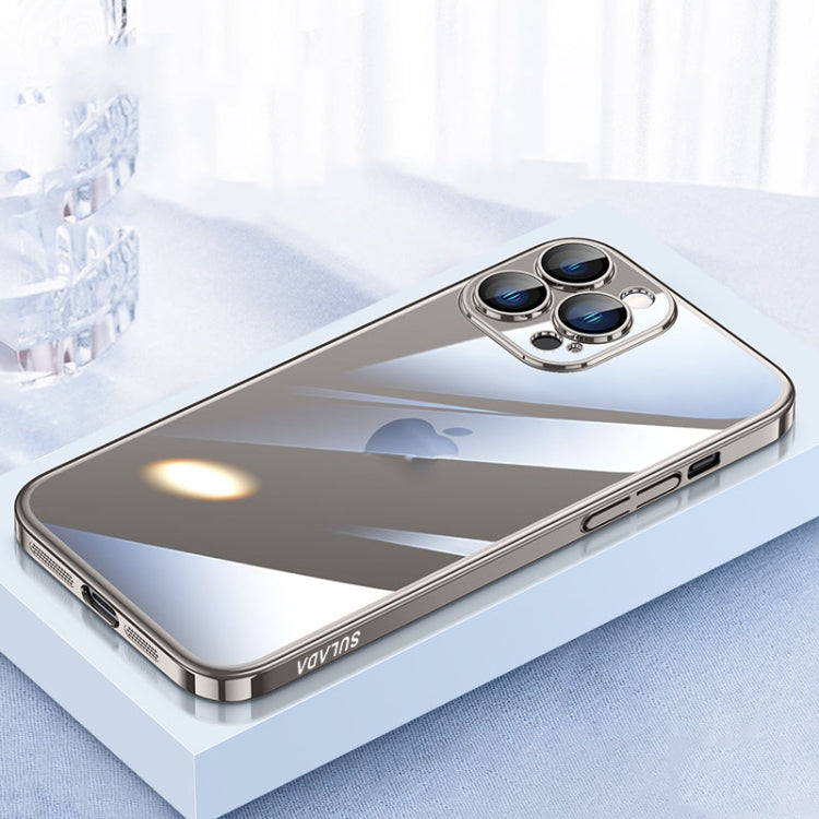 SULADA JINGJIA Series Lens Protector PC Phone Case, For iPhone 15 Pro Max, For iPhone 15 Pro, For iPhone 15 Plus