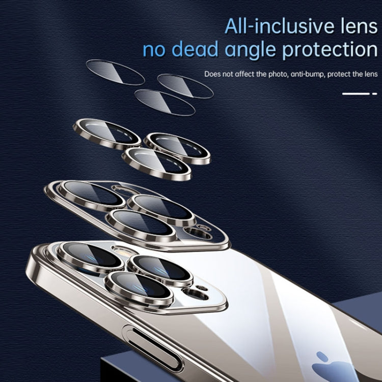 SULADA JINGJIA Series Lens Protector PC Phone Case, For iPhone 15 Pro Max, For iPhone 15 Pro, For iPhone 15 Plus