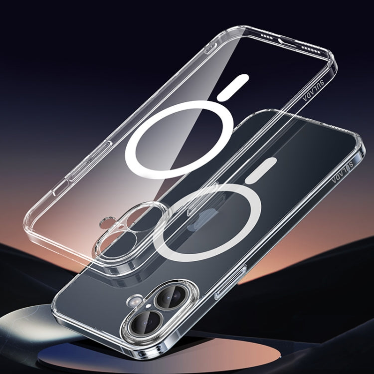 SULADA Jingpin Series MagSafe All-inclusive Lens Electroplated TPU Phone Case, For iPhone 16 Pro Max, For iPhone 16 Pro, For iPhone 16 Plus, For iPhone 16, For iPhone 15 Pro Max, For iPhone 15 Pro, For iPhone 15 Plus, For iPhone 15