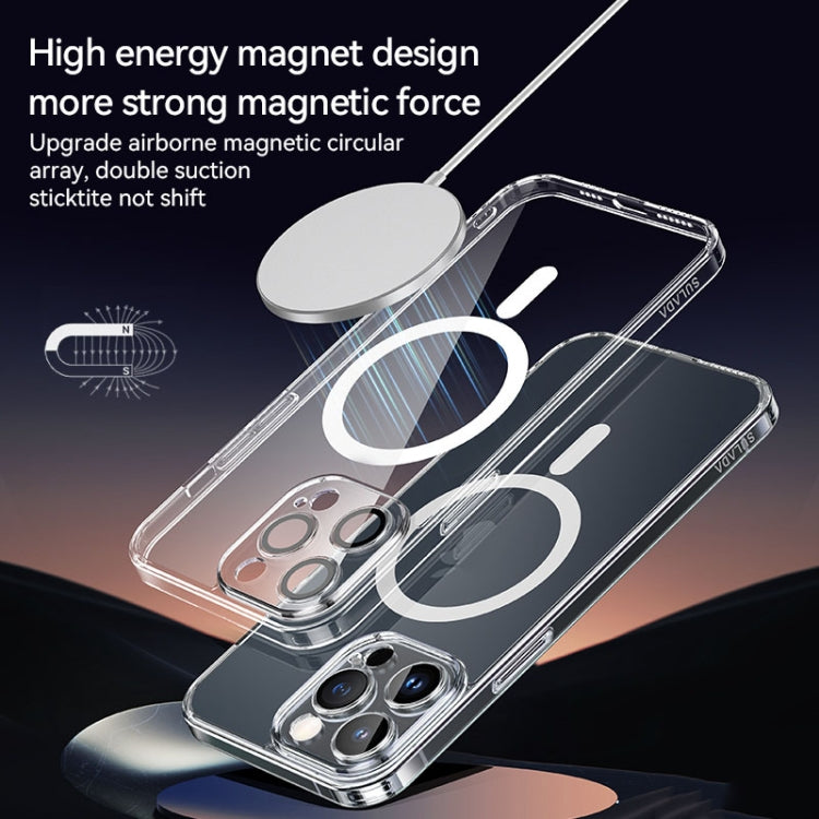 SULADA Jingpin Series MagSafe All-inclusive Lens Electroplated TPU Phone Case, For iPhone 16 Pro Max, For iPhone 16 Pro, For iPhone 16 Plus, For iPhone 16, For iPhone 15 Pro Max, For iPhone 15 Pro, For iPhone 15 Plus, For iPhone 15