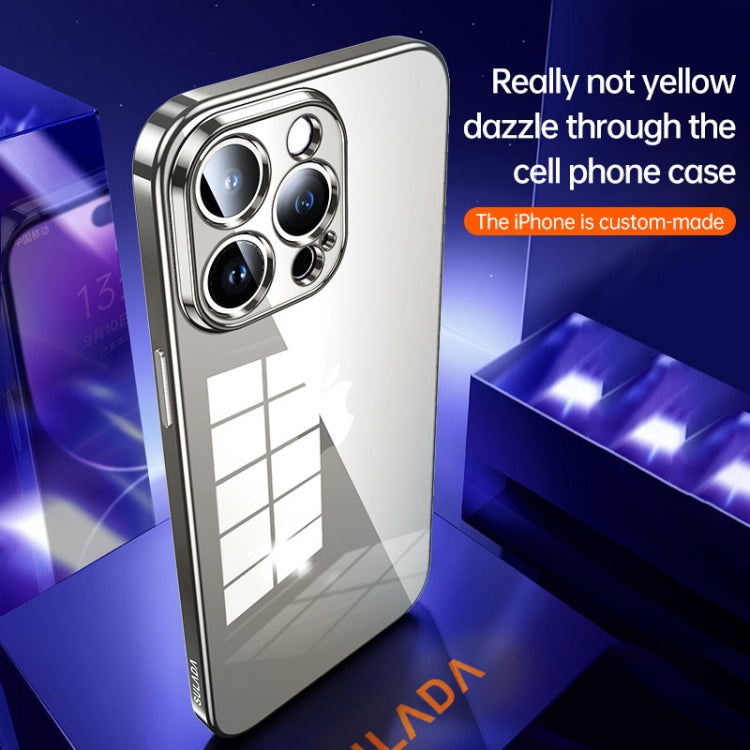 SULADA Shine Through Series Plating TPU Transparent Phone Case, For iPhone 15 Pro Max, For iPhone 15 Pro, For iPhone 15 Plus