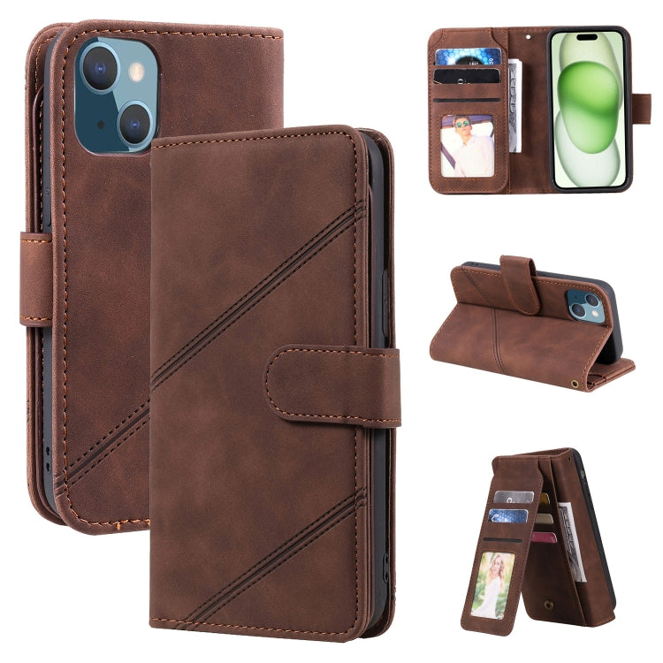 Skin Feel Multi-card Wallet Leather Phone Case