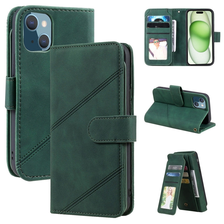 Skin Feel Multi-card Wallet Leather Phone Case