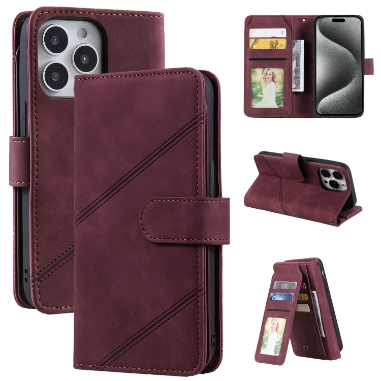 Skin Feel Multi-card Wallet Leather Phone Case
