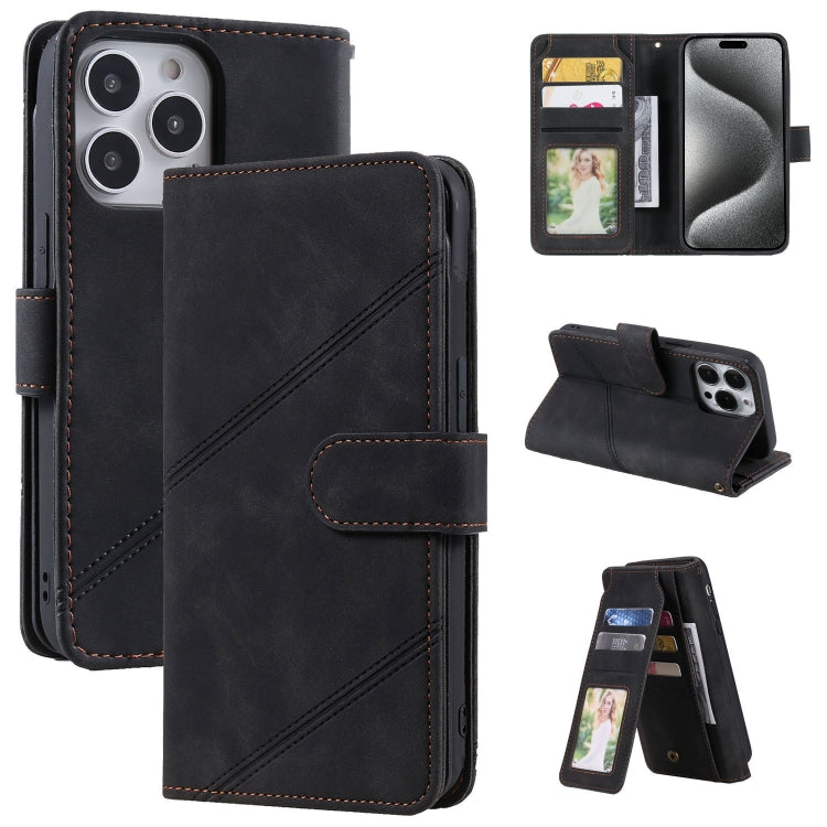 Skin Feel Multi-card Wallet Leather Phone Case