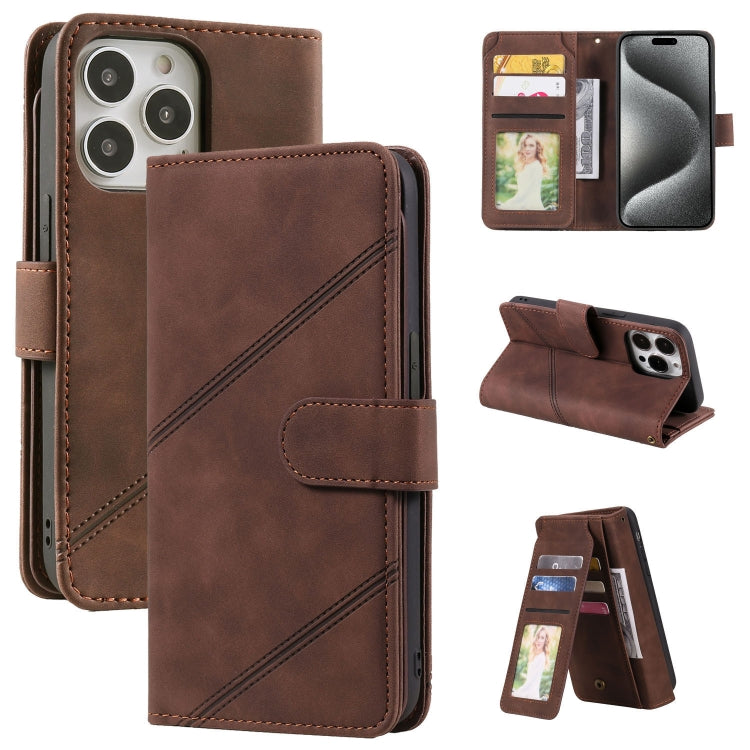Skin Feel Multi-card Wallet Leather Phone Case