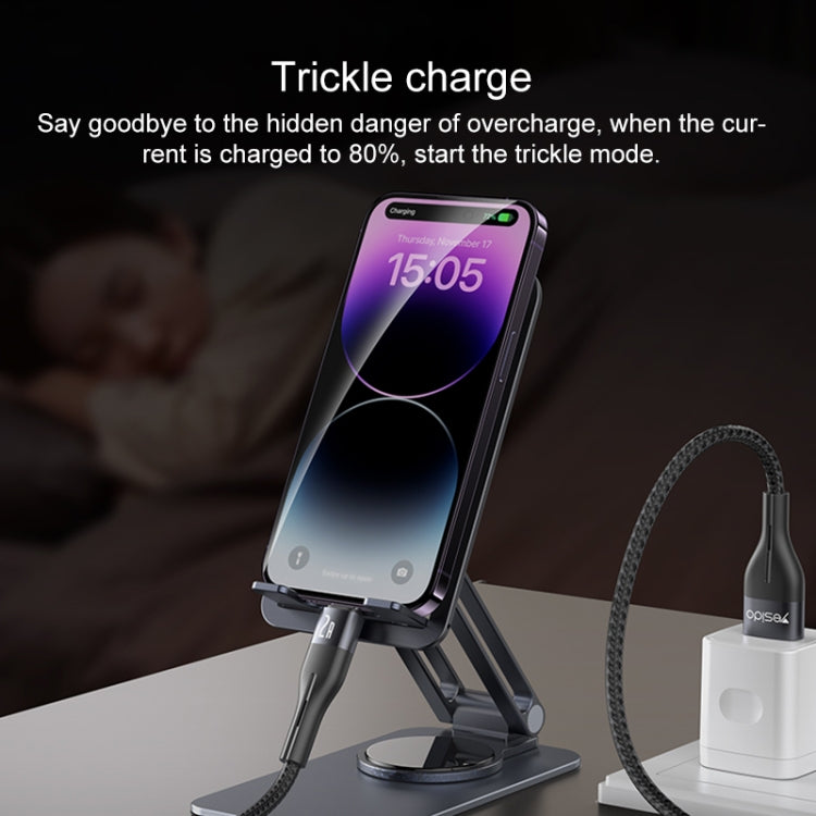 Câble de données de charge rapide USB vers 8 broches Yesido CA121L 2A, USB vers 8 broches