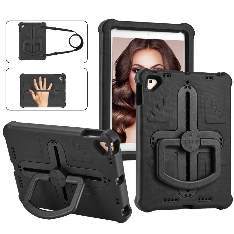 Shield 360 Rotation Handle EVA Shockproof PC Tablet Case, For iPad Air 2 / 9.7 2017 / 2018