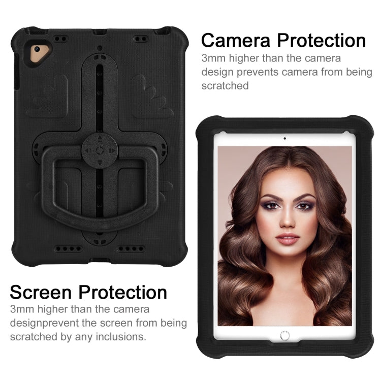 Shield 360 Rotation Handle EVA Shockproof PC Tablet Case, For iPad Air 2 / 9.7 2017 / 2018