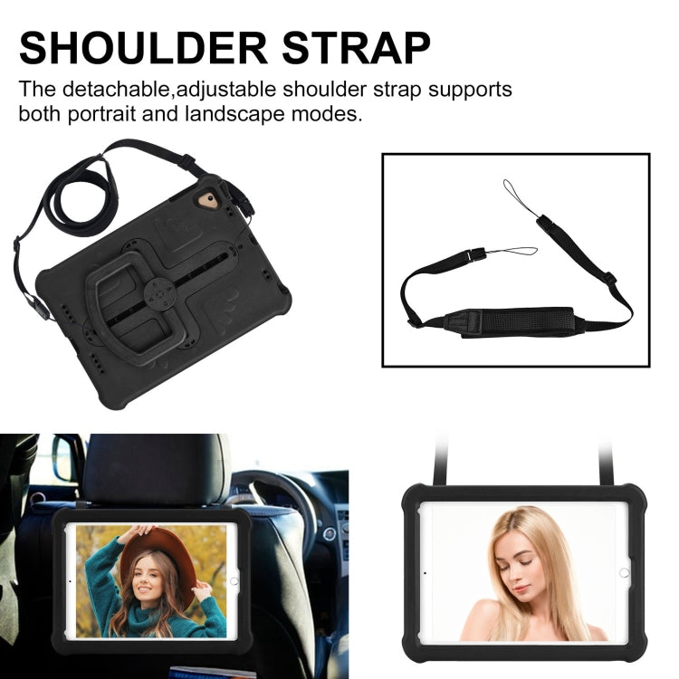 Shield 360 Rotation Handle EVA Shockproof PC Tablet Case, For iPad Air 2 / 9.7 2017 / 2018