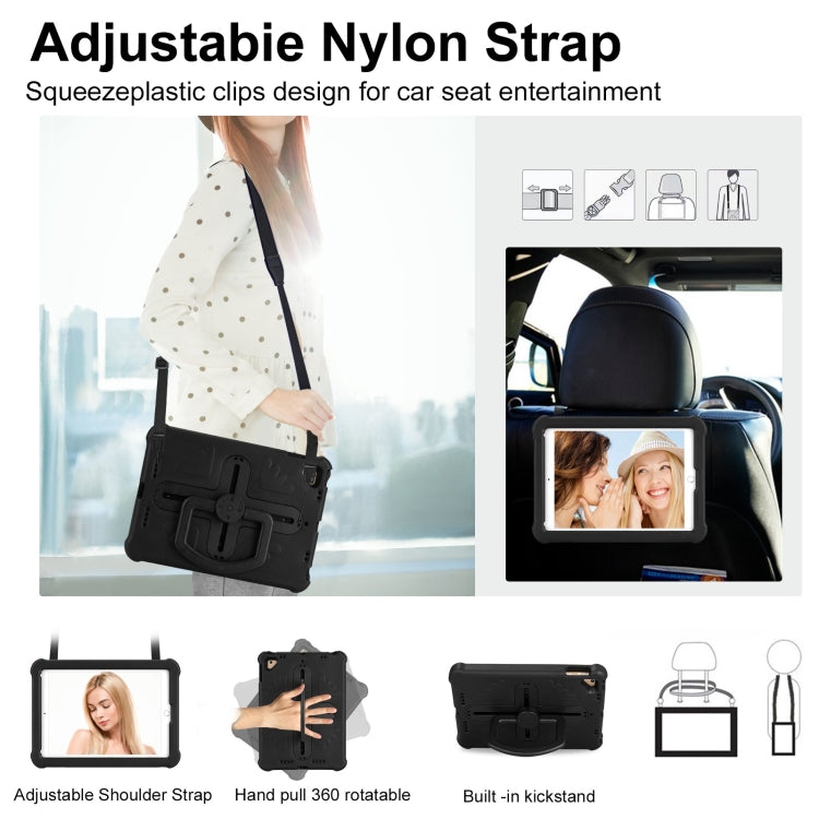 Shield 360 Rotation Handle EVA Shockproof PC Tablet Case