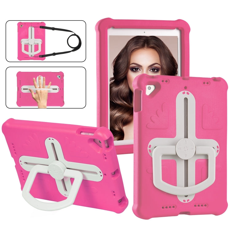 Shield 360 Rotation Handle EVA Shockproof PC Tablet Case, For iPad Air 2 / 9.7 2017 / 2018
