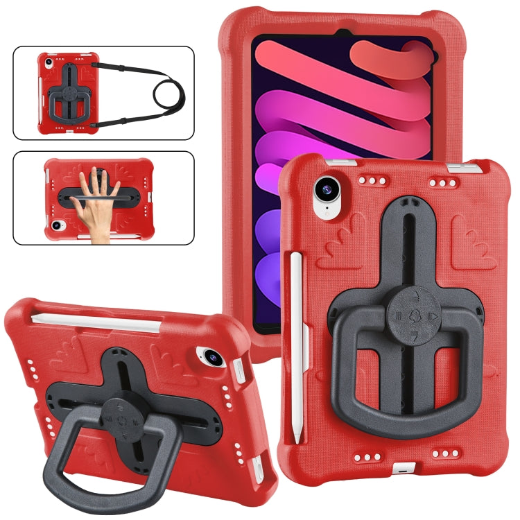 Shield 360 Rotation Handle EVA Shockproof PC Tablet Case