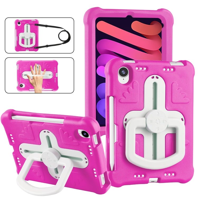 Shield 360 Rotation Handle EVA Shockproof PC Tablet Case, For iPad Air 11 2024  / 2025, For iPad mini 6 2021 / mini 2024, For iPad Pro 11 2024