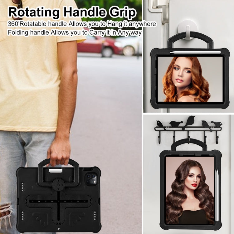 Shield 360 Rotation Handle EVA Shockproof PC Tablet Case