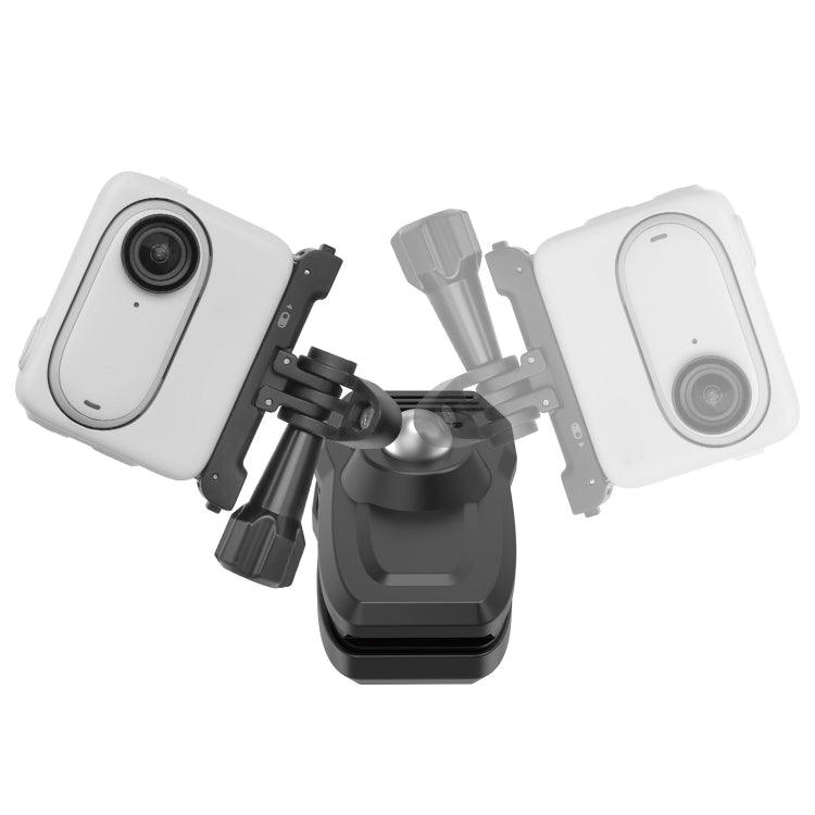 Sunnylife 360 Degree Rotation Swivel Backpack Clip Magnetic Suction Action Camera Mount, ZJ666