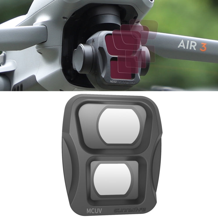 For DJI Air 3 Sunnylife Camera Lens Filter, MRC UV, ND4, ND8, ND16, ND32, ND4/PL, ND8/PL, ND16/PL, ND32/PL, CPL, 3 in 1 CPL ND8 ND16, 4 in 1 ND4/PL ND8/PL ND16/PL ND32/PL, 4 in 1 ND4 ND8 ND16 ND32, 4 in 1 MCUV CPL ND4 ND8                               ...