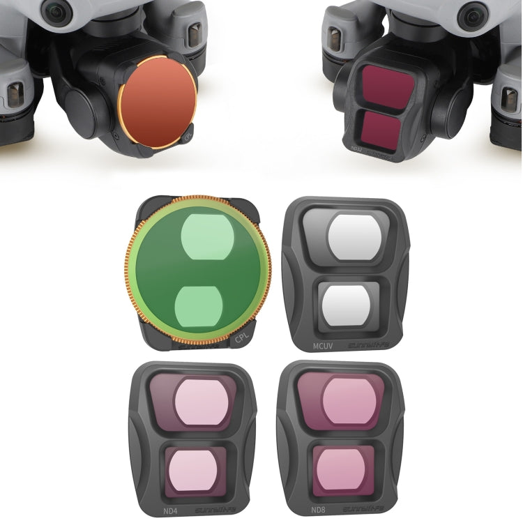 For DJI Air 3 Sunnylife Camera Lens Filter, MRC UV, ND4, ND8, ND16, ND32, ND4/PL, ND8/PL, ND16/PL, ND32/PL, CPL, 3 in 1 CPL ND8 ND16, 4 in 1 ND4/PL ND8/PL ND16/PL ND32/PL, 4 in 1 ND4 ND8 ND16 ND32, 4 in 1 MCUV CPL ND4 ND8�������������������������������...