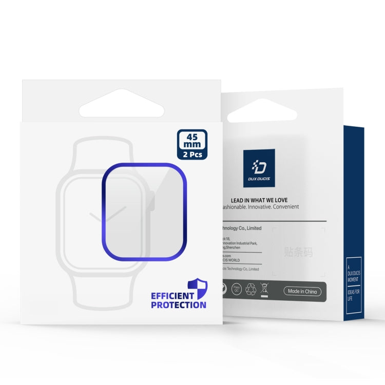 DUX DUCIS Pmma Series 3D Surface Composite Soft Watch Film, For Apple Watch Series 10 46mm, For Apple Watch Series 10 42mm, For Apple Watch Series 6 / 5 / 4 / SE 44mm, For Apple Watch Series 6 / 5 / 4 / SE 40mm, For Apple Watch Series 9 / 8 / 7 45mm���...