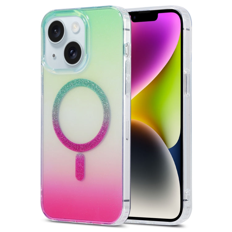 Magic Diamond Blu-ray MagSafe Phone Case, For iPhone 15, For iPhone 14, For iPhone 14 Pro