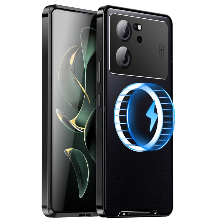 Aromatherapy Magnetic Metal Phone Case, For Xiaomi Redmi K60 Ultra / 13T / 13T Pro, For Xiaomi 14 Pro