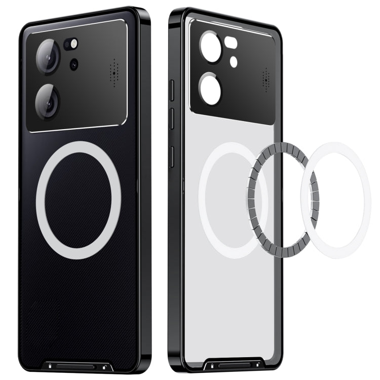 Aromatherapy Magnetic Metal Phone Case, For Xiaomi Redmi K60 Ultra / 13T / 13T Pro, For Xiaomi 14 Pro