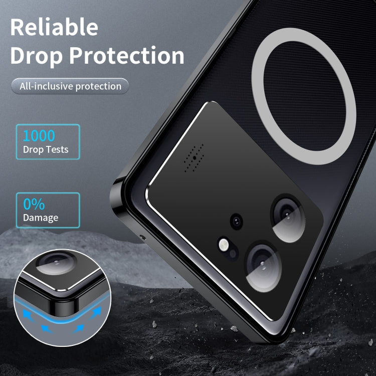 Aromatherapy Magnetic Metal Phone Case, For Xiaomi Redmi K60 Ultra / 13T / 13T Pro, For Xiaomi 14 Pro