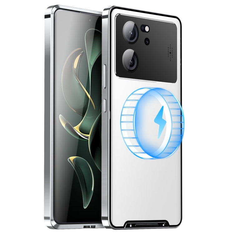 Aromatherapy Magnetic Metal Phone Case, For Xiaomi Redmi K60 Ultra / 13T / 13T Pro, For Xiaomi 14 Pro