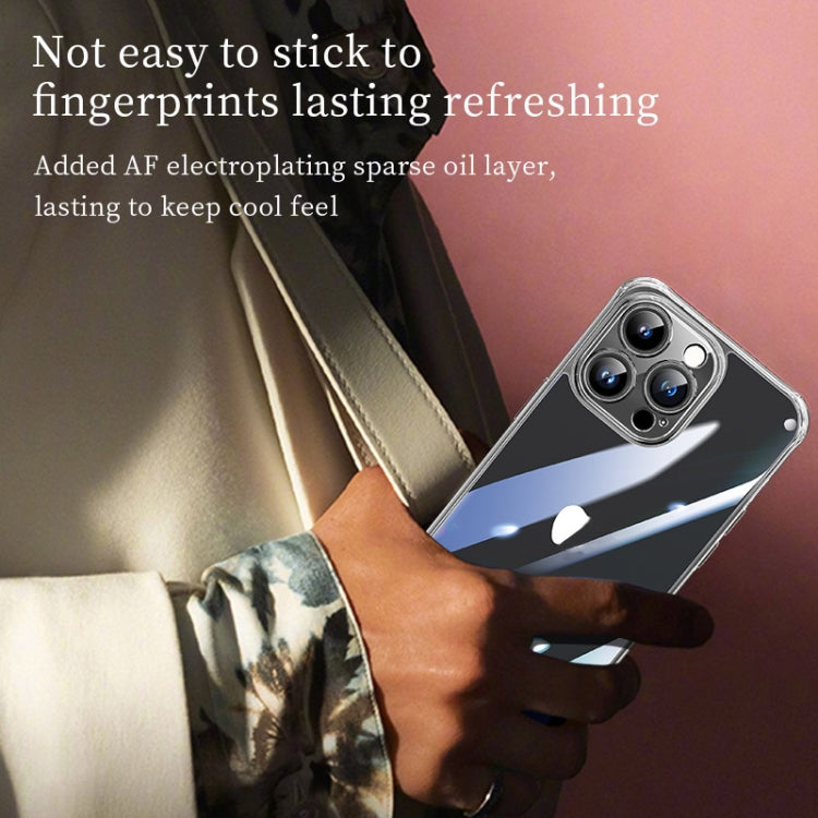 SULADA TPU Frame + Tempered Glass Transparent Phone Case, For iPhone 15 Pro Max, For iPhone 15 Pro, For iPhone 15 Plus, For iPhone 15