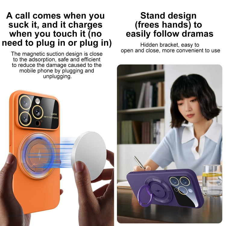 Large Window MagSafe Magnetic Holder Phone Case, Series 3