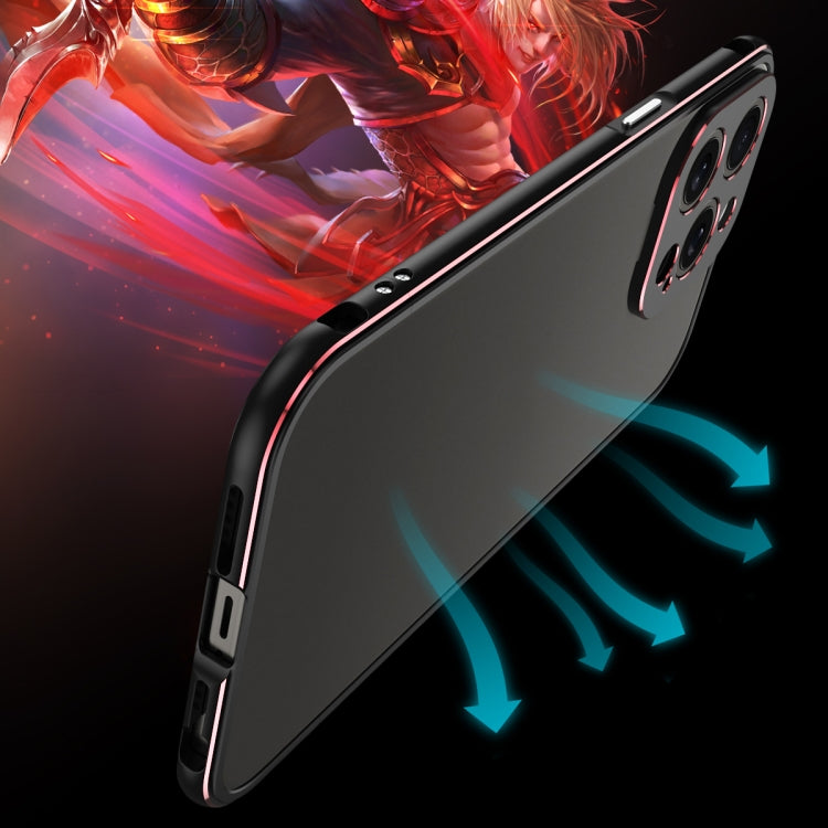 Protection d'objectif Aurora Series + coque de téléphone à cadre métallique, pour iPhone 15 Pro Max, pour iPhone 15 Pro