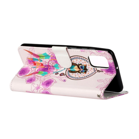 Protective flip cover with embossed texture and built-in stand holder for secure viewing
